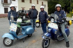 ALBA (CN) - Audax Vespistico "Broken Castle" - Prova 4 Trofeo Regolarità Nord-Ovest
