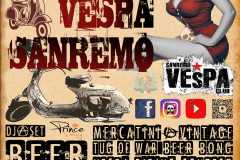 Raduno Vespa Club Sanremo a Bussana